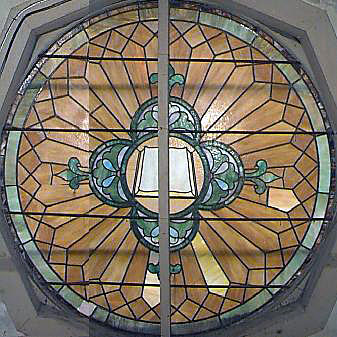Picture of a stained glass window
